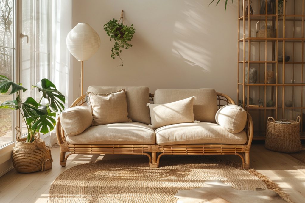 Comment utiliser une loveuse en rotin pour créer une ambiance chaleureuse dans votre intérieur ?