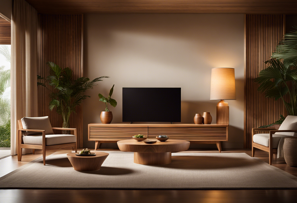 Meuble Girardeau Bali en bois clair