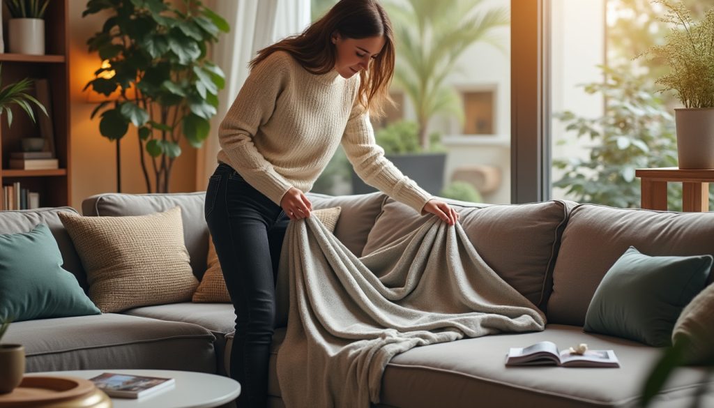 découvrez notre guide pratique pour installer un jeté de canapé d'angle avec facilité. suivez nos étapes simples et conseils d'experts pour transformer votre salon et protéger votre mobilier tout en ajoutant une touche décorative.